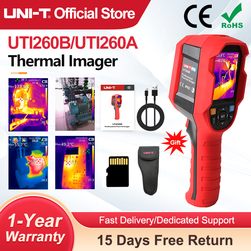 Thermal Imaging Camera Pcb Repair - UNI-T UTI260B UTI260A Warmtebeeldcamera 256X192 Pixels