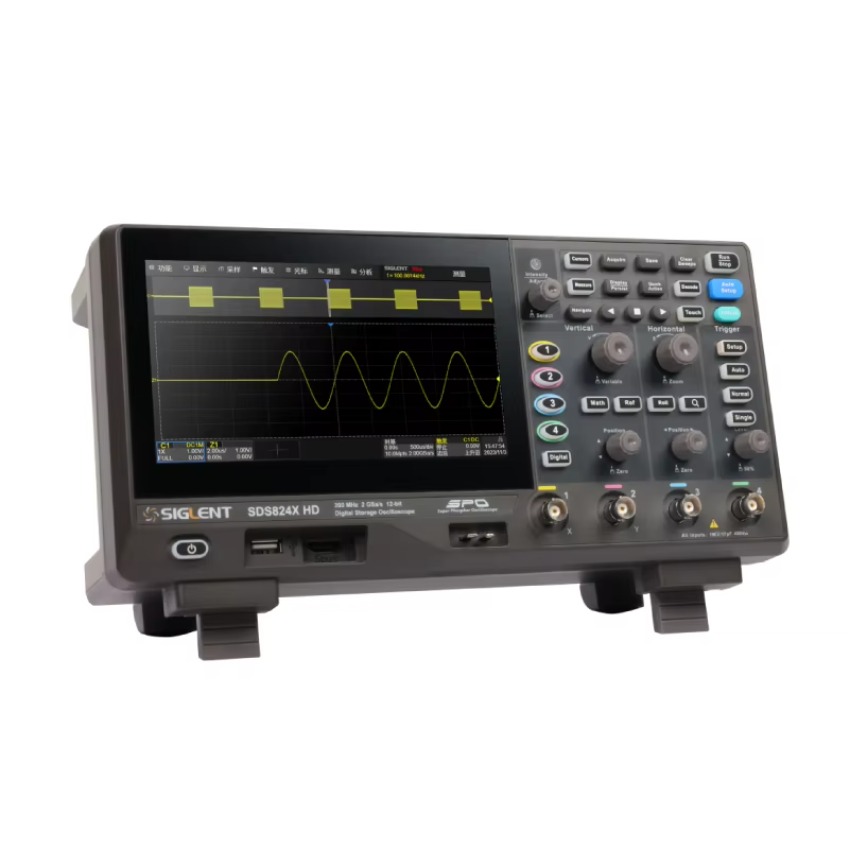 Digital Storage Oscilloscope 100Mhz - SIGLENT SDS802XHD/SDS812XHD O Scope Digitale Opslagoscilloscoop