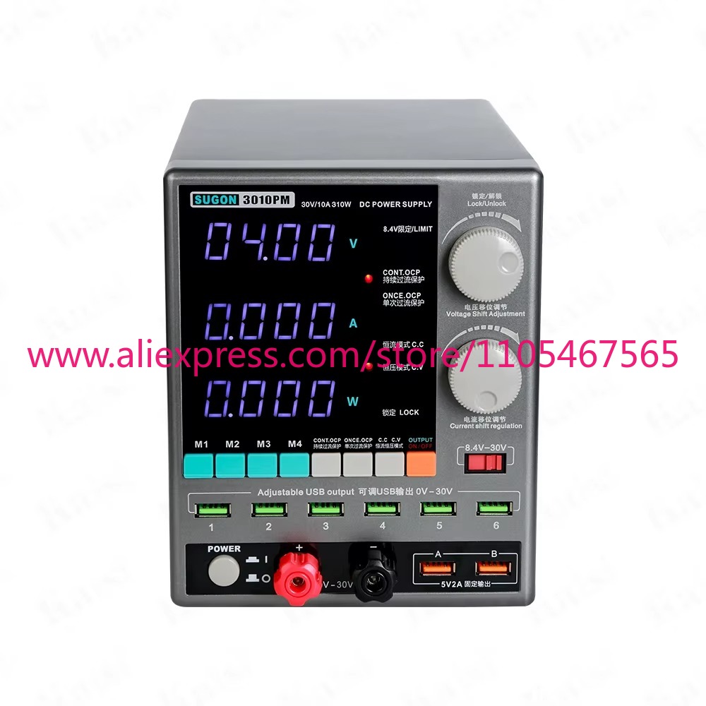 1 stuks 3010PM gereguleerde DC - Linear Lab Power Supply Adjustable recensie en prijs