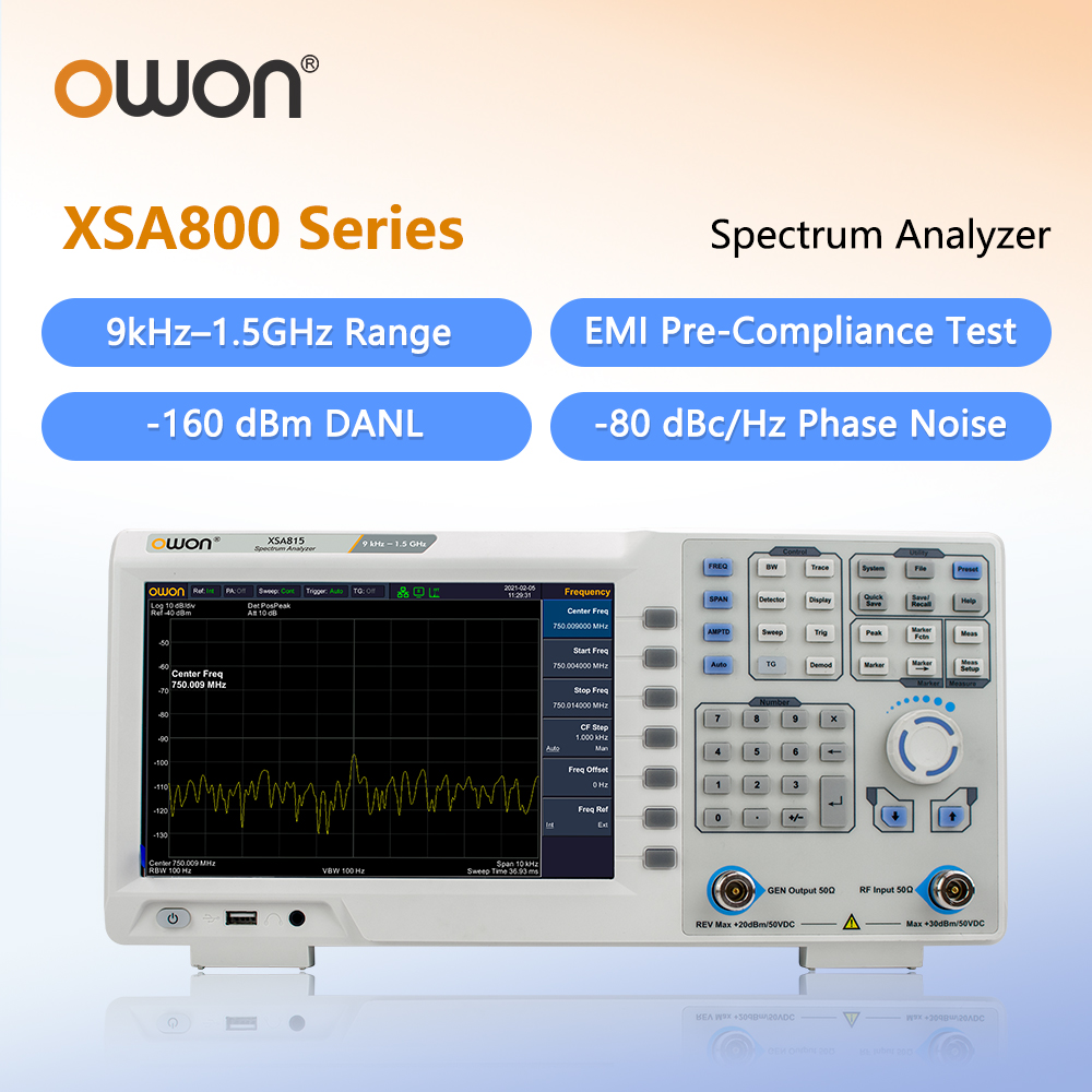 OWON Spectrumanalysator met tr - Signal Generator Spectrum Analyzer recensie en prijs
