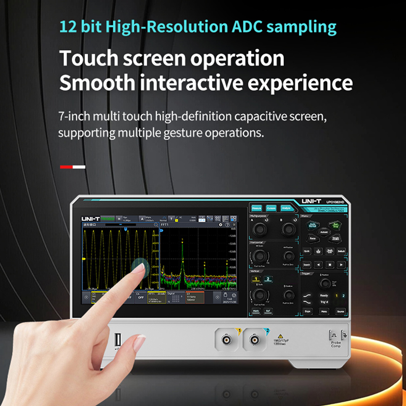 UNI-T UPO1154HD UPO1082HD Osci - Signal Generator Spectrum Analyzer recensie en prijs