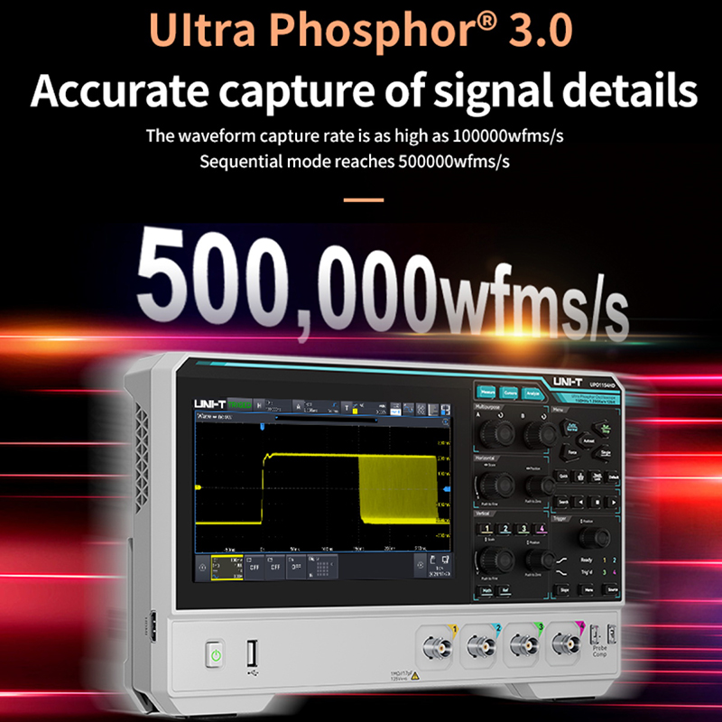 UNI-T UPO1154HD UPO1082HD Osci - Signal Generator Spectrum Analyzer recensie en prijs