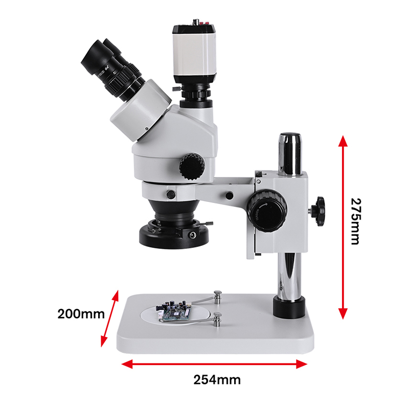 Industriële 3,5-90X stereomicr - Stereo Trinocular Microscope Pcb recensie en prijs
