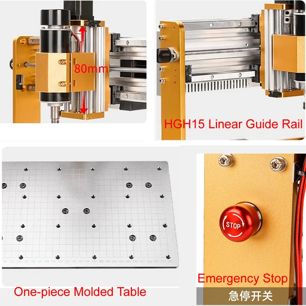 Lineaire geleiderail offline a - Mini Laser Engraver Cnc Router recensie en prijs